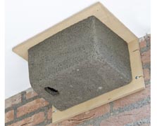 CJ Wildlife Woodstone Swift Nest Box