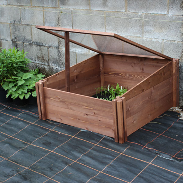 Extendable Wooden Cold Frame With 1.5cm Thick Boards