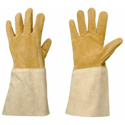 Rosieriste Leather Gauntlet Gardening Gloves